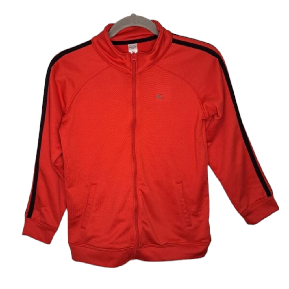 Carter's Red Full Zip Lightweight Athletic Jacket Size 12